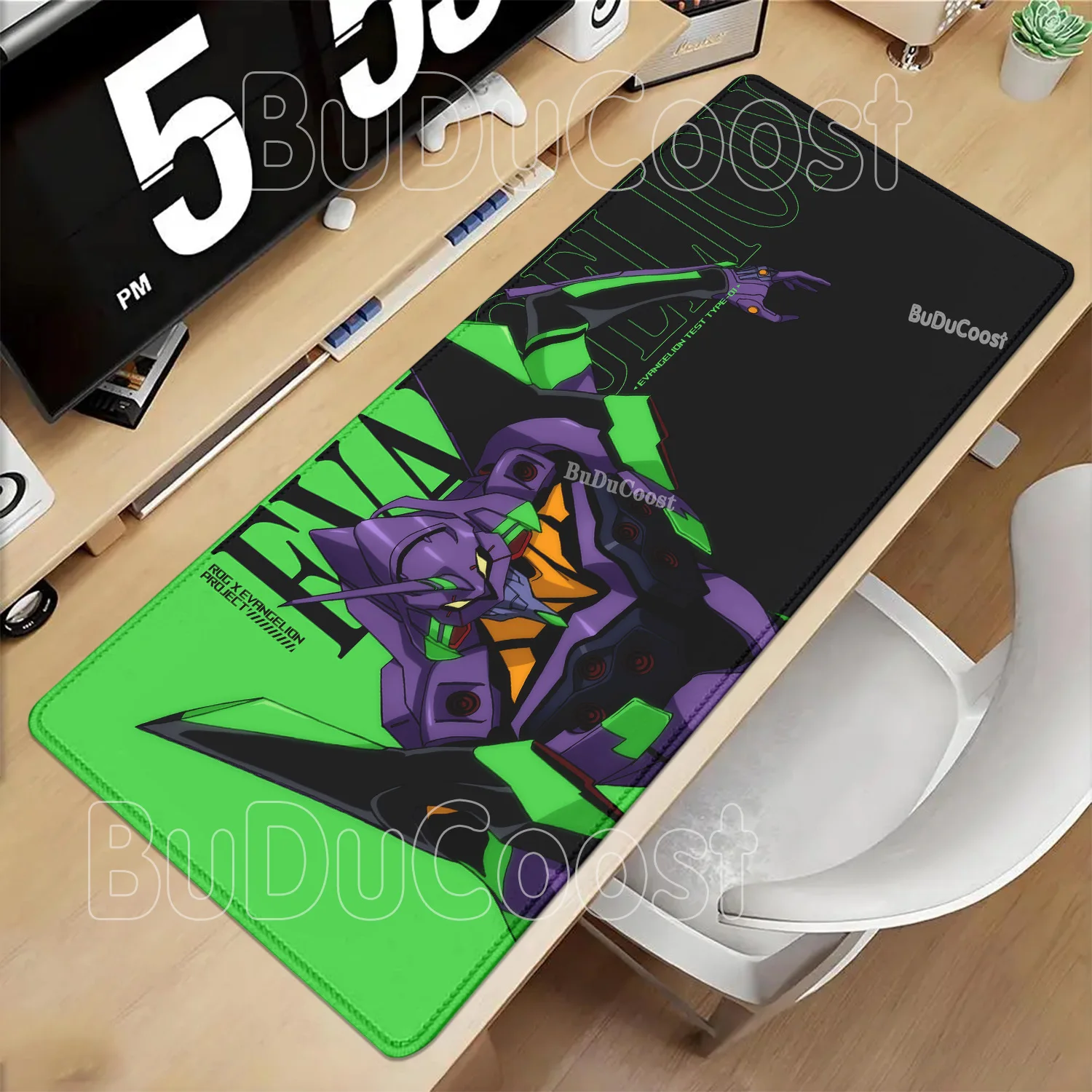 Pc Gaming Evangelion - Alfombrilla de ratón grande Evangelione EVA