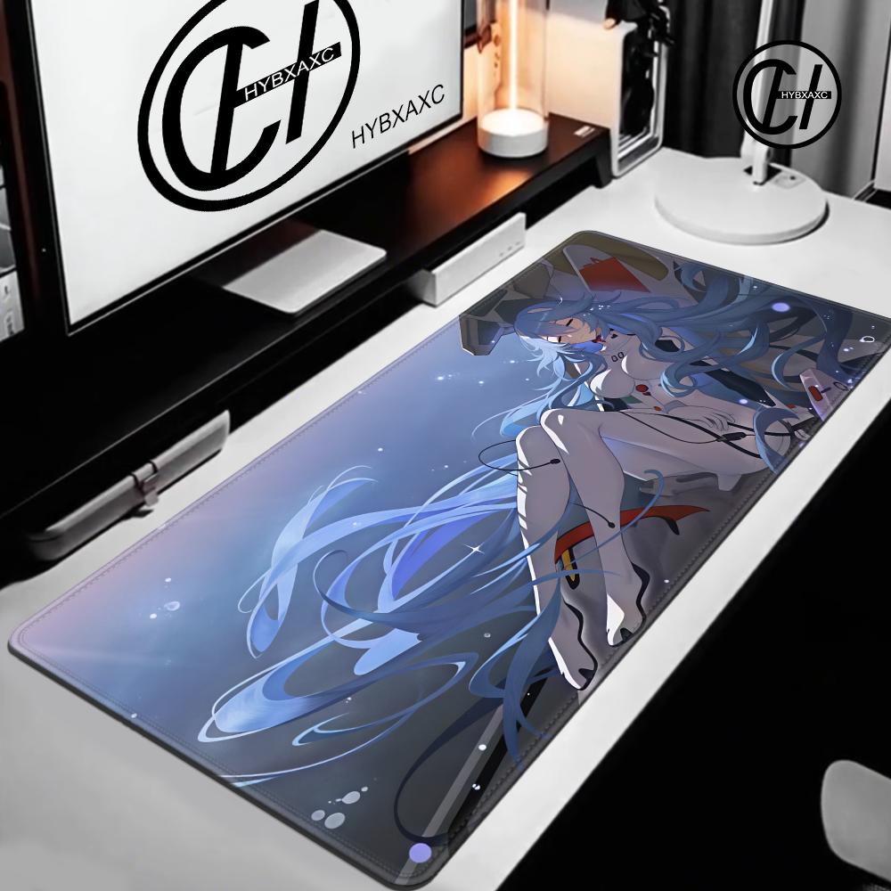 Pc Gaming Evangelion - Alfombrilla de ratón grande Kawaii Anime