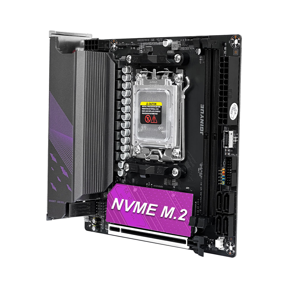 Pc Gaming Itx - JGINYUE B650i Night Devil Mainboard ITX