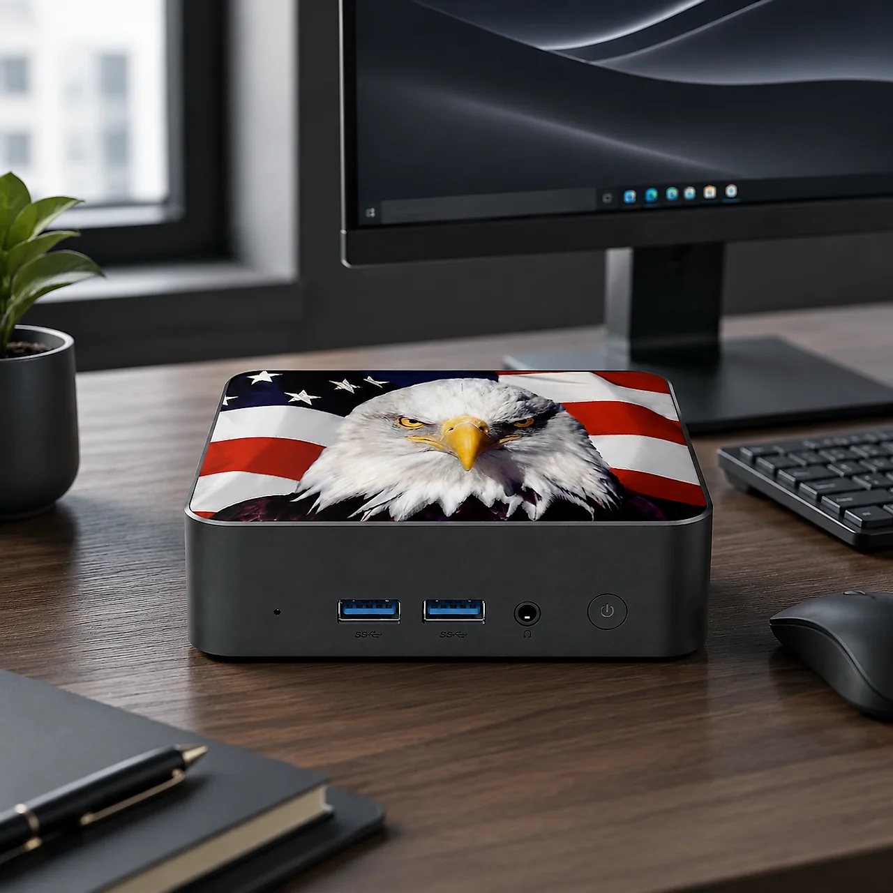 Mini PC de Escritorio Delgado  - Pc Gaming Laptop reseña y precio
