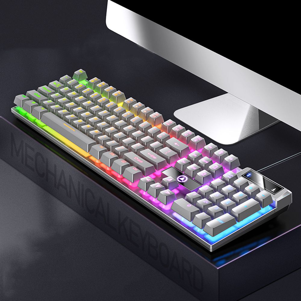 Teclado Mecánico para Juegos c - Anti-Ghosting Keyboard reseña y precio