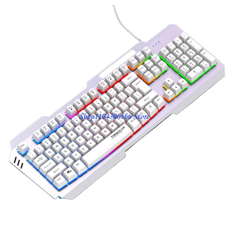 Teclado con cable metal 02DD D - Anti-Ghosting Keyboard reseña y precio