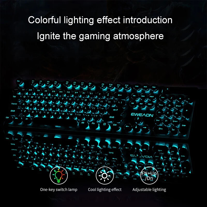 Conjunto de Teclado y Ratón Me - Pc Gaming Keyboard reseña y precio