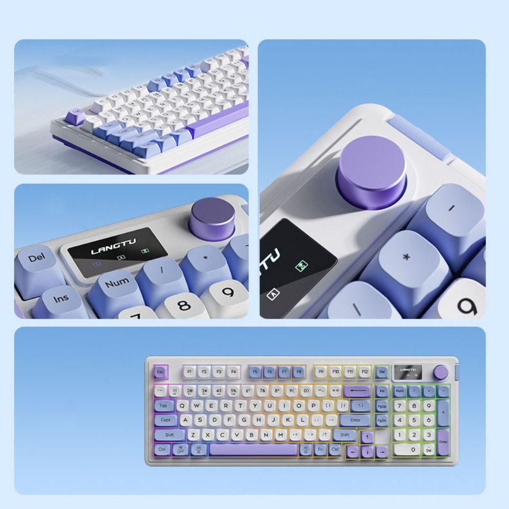 Teclado Mecánico ABS de Tres M - Anti-Ghosting Keyboard reseña y precio