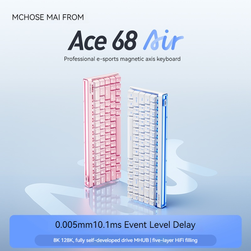Teclado mecánico Mchose Ace68  - Pc Gaming Keyboard reseña y precio