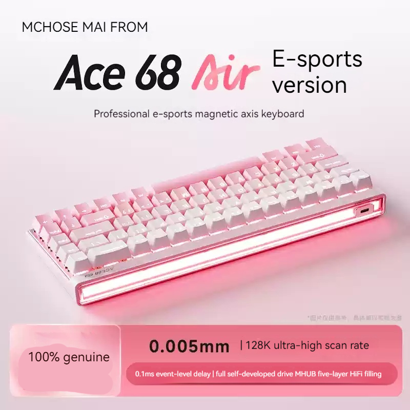 Teclado mecánico Mchose Ace68  - Pc Gaming Keyboard reseña y precio