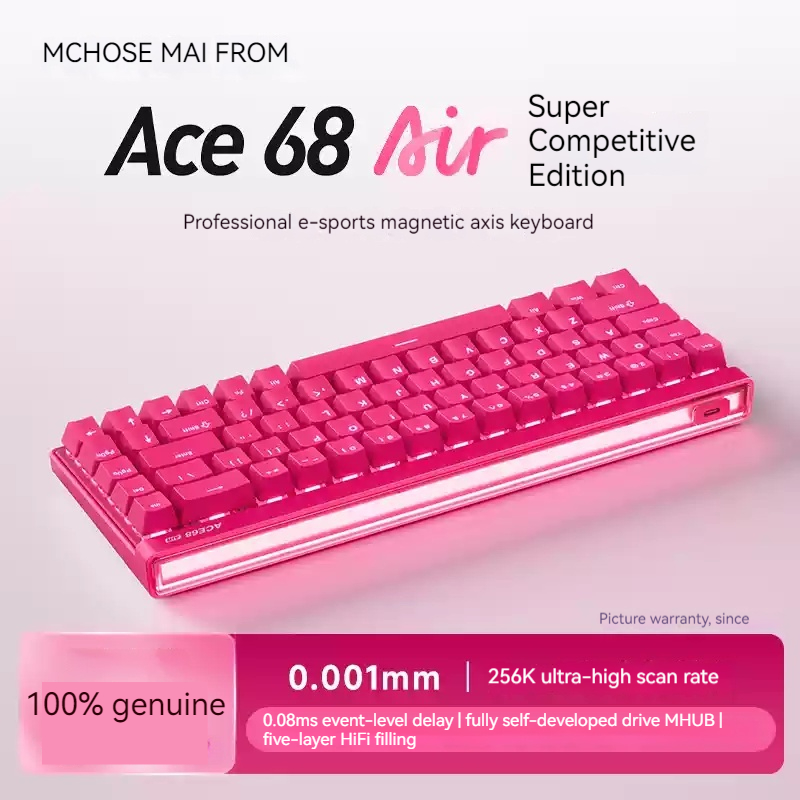 Teclado mecánico Mchose Ace68  - Pc Gaming Keyboard reseña y precio